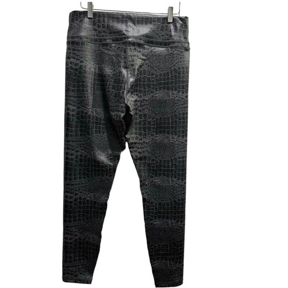 NEW WITH TAGS ZYIA ACTIVE GRAY ARMOR LIGHT N TIGHT 28” LEGGINGS SIZE 8-10 - Picture 7 of 11